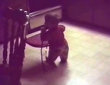Funny videos : Baby falls in kitchen