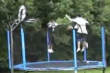 Funny videos : Really bad trampoline dunk