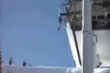 Funny videos : Skier falls from lift