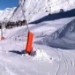 Extreme videos: Crazy bike jump on snow