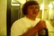 Downs a bottle of syrup