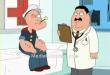 Funny videos : Popeye on family guy