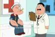 Popeye on family guy