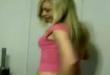 Funny videos : Hot dancing blonde
