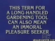 Immoral pleasure seeker