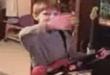 Extreme guitar hero kid returns!