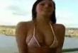 Funny videos : Kate outdoors in bikini