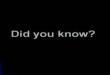 Funny videos : Did you know facts