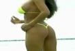 Funny videos : Super hot girl in thong