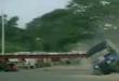 Awesome horse chase