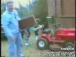 Funny videos : Ride on mower