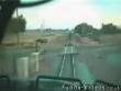 Funny videos : Scary train