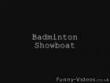 Funny videos: Badminton showboat