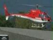 Landing helicopter crash