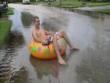 Funny videos: Street tubing