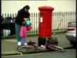 Funny videos: Stuck in a post box