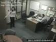 Employee flips out