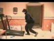 Funny videos: Treadmill jump