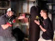 Human punching bag