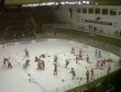 Hockey fight between russia and canada
