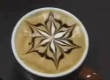 Funny videos : Pretty cool coffee artist