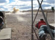 Funny videos : Rifle range back fire