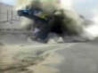 Lucky racing bystander