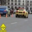 Funny videos : Lambo gallardo takes a suburu