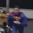Pranks: Superman in school