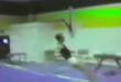 Funny videos : Gymnast accident