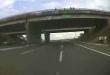 Guy skydives under bridge