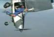 Amazing sky diving stunt