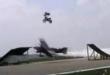 Funny videos : Totally insane stunt