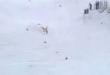 Bad ski tumble