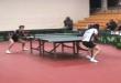 Crazy table tennis match