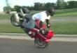 Crazy motorbike stunts!