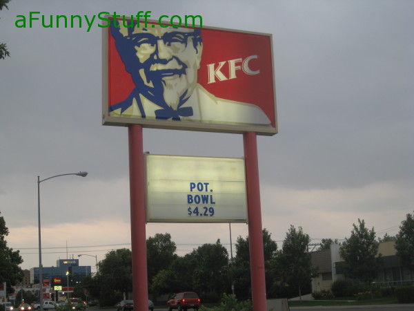 Funny pictures : KFC...Montana Style!