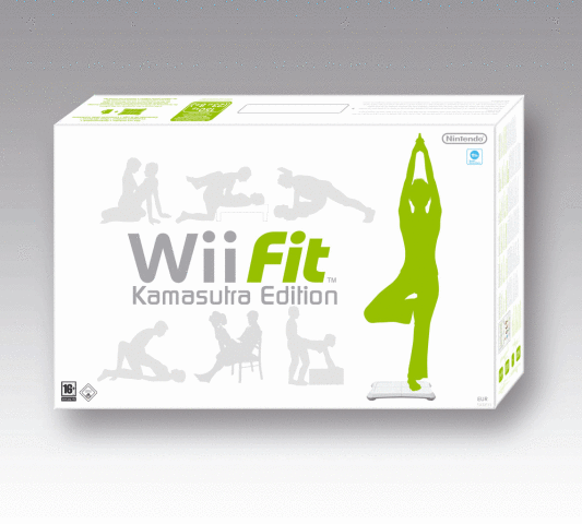 Funny pictures : Wii Fit Kamasutra Edition