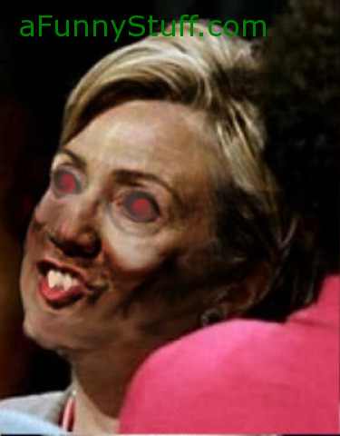 Funny pictures : Vampire Hillary