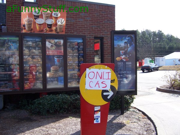 Funny pictures : Well...it is McDonalds after all