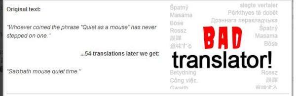 Funny pictures : Bad Translator HILLARIOUS Game