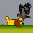 Running Lion