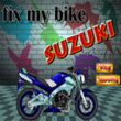 Photo puzzles : Fix my Bike Suzuki