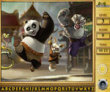 Photo puzzles : Kung Fu Panda Find the Alphabets