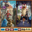 Photo puzzles : Monsters vs Aliens Similarities