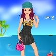 beach girl dressup