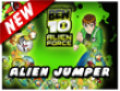 Action games : ben10  Alien force: Alien Jumper