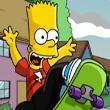 Shooting games : Bart Simpson Skateboarding