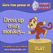 Free games: Dress up crazy monkey