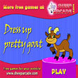 Dress up pretty goat